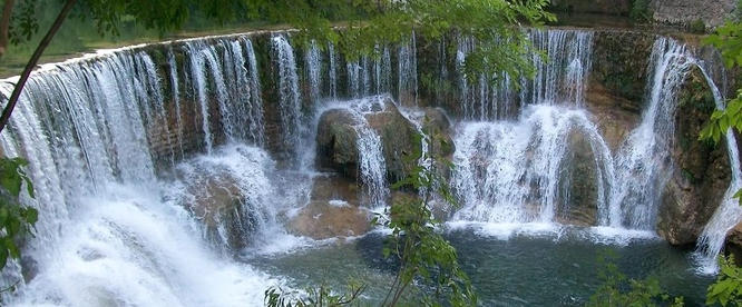 Belle cascade de la Vis montpellier herault