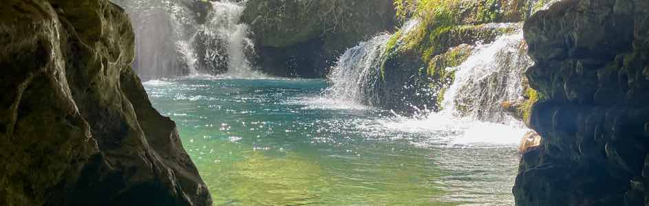 Navacelles waterfall, a heavenly natural gem in Occitanie