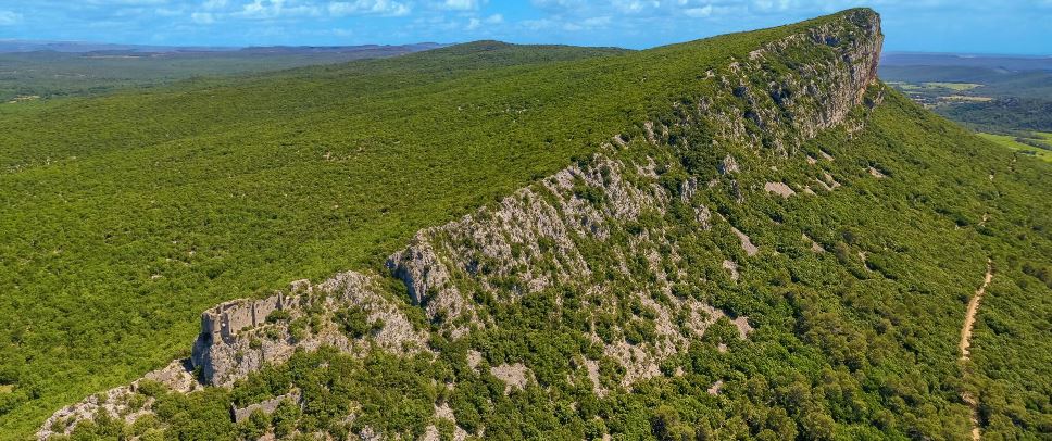 Vivioures castle in Herault region