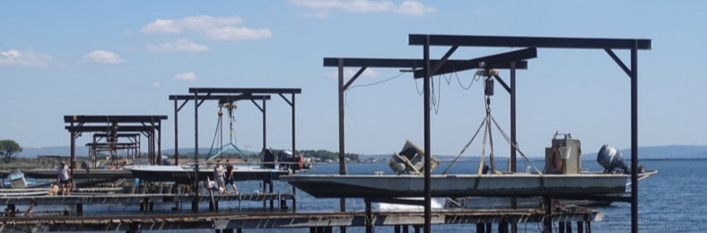 Thau Lagoon and its oyster farms