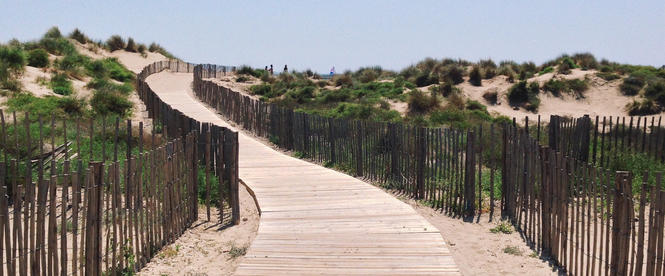 beach around Montpellier