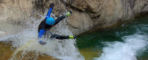 romantic canyoning weekend in Vissec near Cirque de Navacelles