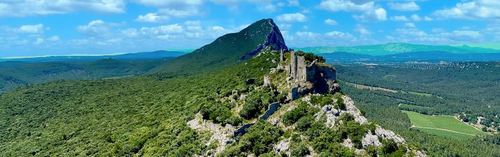 Chateau de Montferrand en pic saint loup dans l’Herault