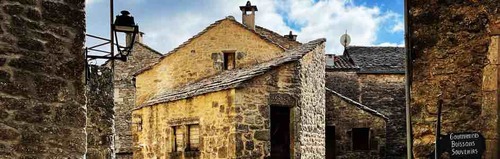 La Couvertoirade, village templier sur le plateau du Larzac